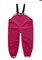 Les enfants d'unité centrale imperméabilisent au-dessus des pantalons halète antipluie multicolore d'épaisseur de 0,15 millimètres