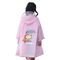 Le PVC d'EVA badine le manteau de pluie imperméable, le manteau imperméable léger des enfants d'ODM