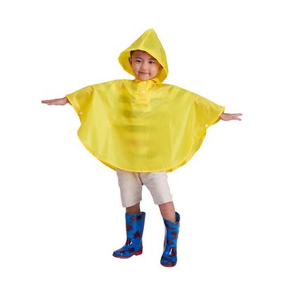 OEM léger jaune Multiapplication disponible de poncho de pluie réutilisable