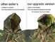 Poncho militaire en nylon adulte à l'épreuve des larmes léger direct de camouflage de manteau de pluie d'usine