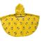 épaisseur Poncho With Sleeves Multiapplication Yellow imperméable de 0.15mm